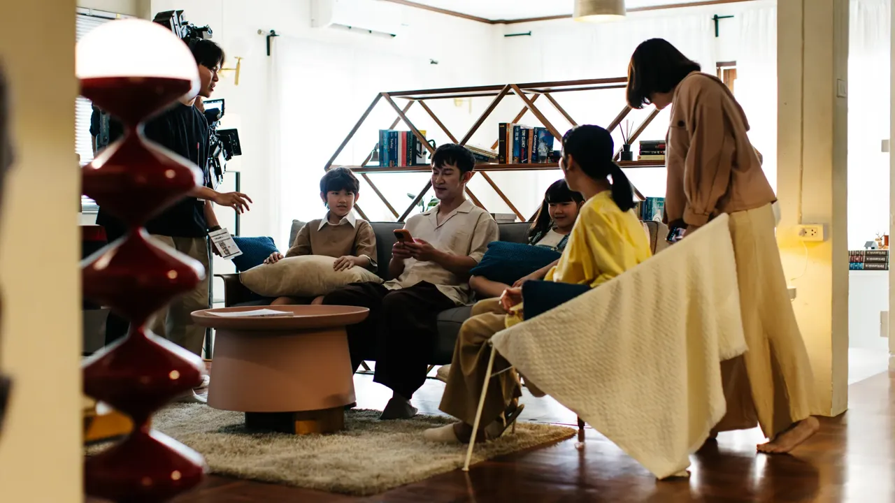 On set for the 2C2P brand campaign shoot